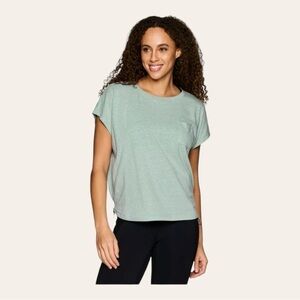 Avalanche Reclaimed Cap Sleeve T-Shirt With Drawstring Waist - Size Medium